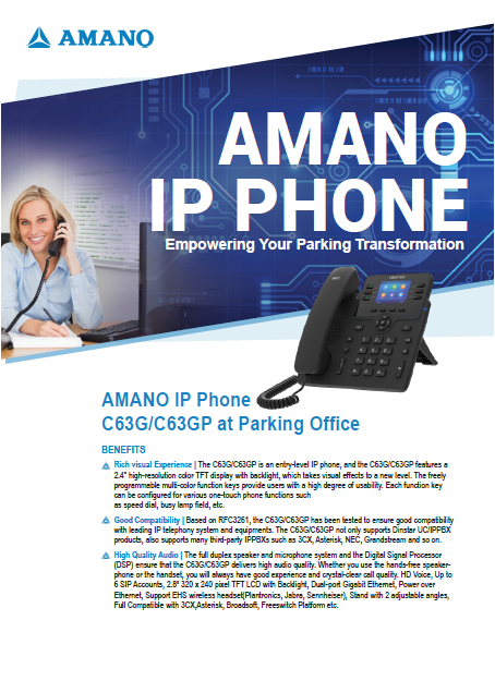 AMANO IP Phone